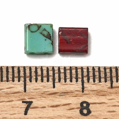 2-Hole Opaque Glass Seed Beads SEED-S023-30C-29-1