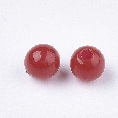 Eco-Friendly Plastic Beads MACR-S366-3mm-01-1