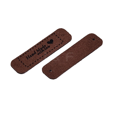 Imitation Leather Label Tags PURS-PW0001-494G-1