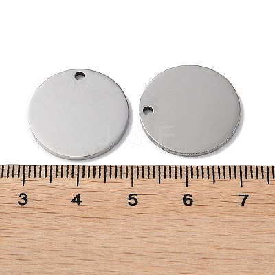 Non-Tarnish 304 Stainless Steel Pendants STAS-Q308-09N-P-1