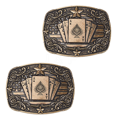 2Pcs Zinc Alloy Smooth Buckles FIND-NB0007-31B-02-1