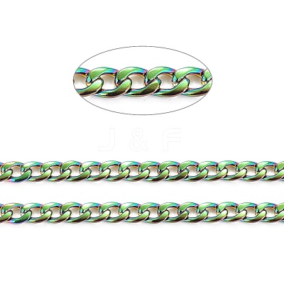 PVD Vacuum Plating 304 Stainless Steel Cuban Link Chains CHS-K016-02B-MC-1