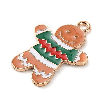 Alloy Enamel Pendants ENAM-B030-02G-14-1