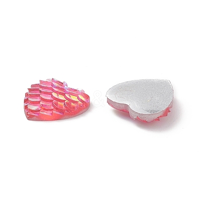 (Defective Closeout Sale: Scratched) Opaque Resin Cabochons CRES-XCP0001-25-1
