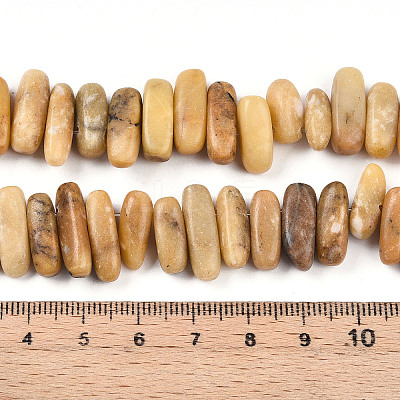 Natural Yellow Opal Beads Strands G-T140-61-1