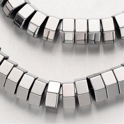 Electroplate Non-magnetic Synthetic Hematite Bead Strands G-F300-15-01-1