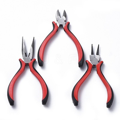 Iron Jewelry Tool Sets: Round Nose Pliers PT-R009-03-1