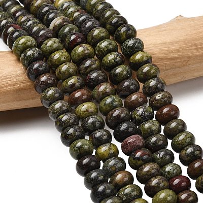 Natural Dragon Blood Beads Strands G-A280-A26-02-1