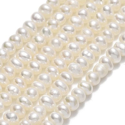 Natural Cultured Freshwater Pearl Beads Strands PEAR-A005-21B-01-1
