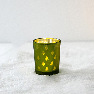 Glass Candlestick Holder CAND-PW0013-51A-1