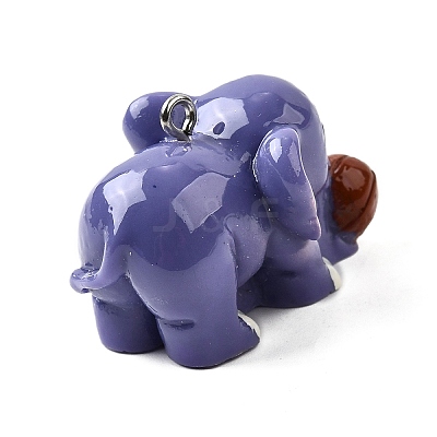 Resin Pendants FIND-U031-15B-P-1