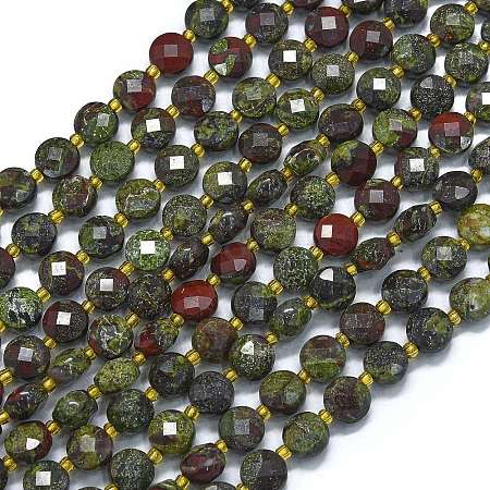 Natural Dragon Blood Beads Strands G-K389-B60-01-1