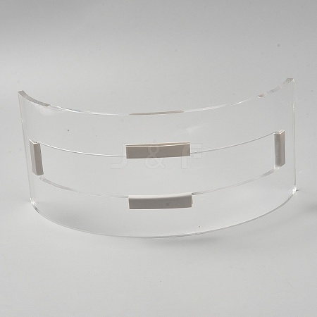 Acrylic Vertical Laptop Stand for Desk DIY-WH20002-118-1