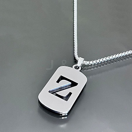 Titanium Steel Box Chain Necklaces YT2090-26-1