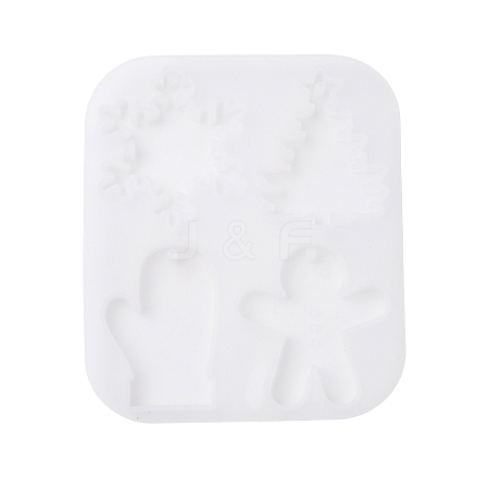 Christmas Theme Silicone Molds DIY-K073-53A-1