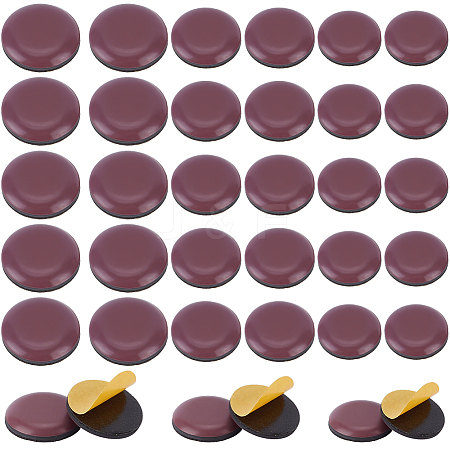 36Pcs 3 Styles Teflon & Rubber & EVA & Oil Glue Self-adhesive Furniture Protection Pads AJEW-CN0002-94C-1
