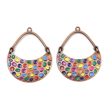 Tibetan Style Alloy Pendants AL-CBA606A-08-1
