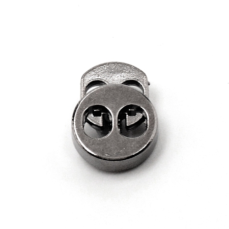 Alloy Spring Cord Locks FIND-WH0100-60B-1