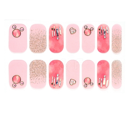 Nail Art Full Cover Nail Stickers MRMJ-S058-015-1