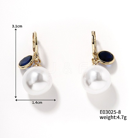 Chic Imitation Pearl Earrings PO8965-4-1