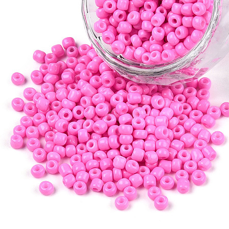 Baking Paint Glass Seed Beads SEED-S002-K2-1