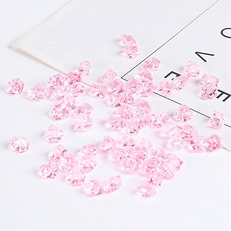Transparent Acrylic Beads OACR-WH0036-09C-07-1