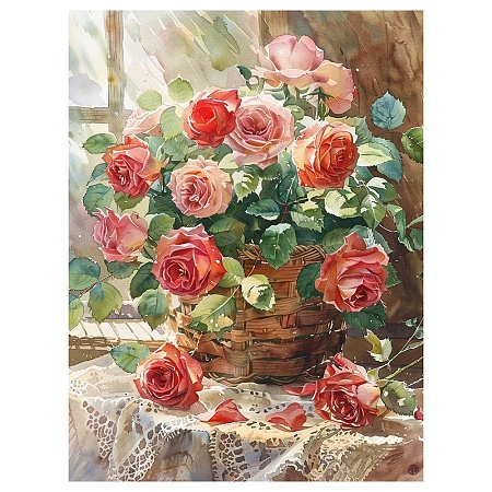 Flower DIY Diamond Painting Kits PW-WG6A664-05-1