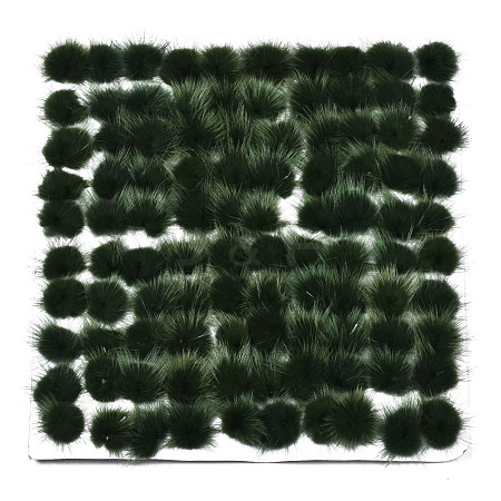 Faux Mink Fur Ball Decoration FIND-S267-3cm-05-1