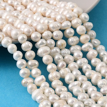 Natural Cultured Freshwater Pearl Beads Strands PEAR-L034-16A-1