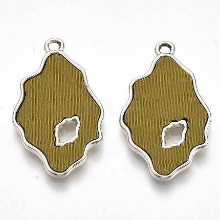 Alloy Pendants PALLOY-S122-30B-1