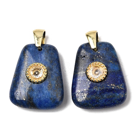 Natural Lapis Lazuli Pendants G-C282-03I-1