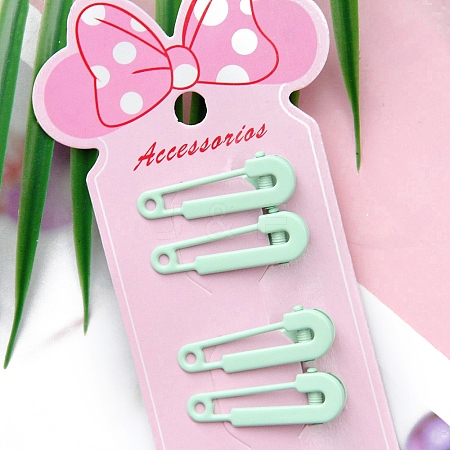 Macaron Color Alloy Alligator Hair Clips PW-WG855A4-05-1