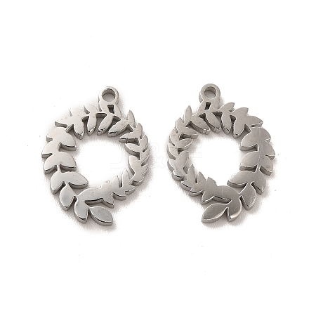 Non-Tarnish 304 Stainless Steel Pendants STAS-M089-51P-1