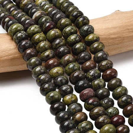 Natural Dragon Blood Beads Strands G-A280-A26-02-1