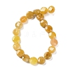 Natural Topaz Jade Beads Strands G-K357-B05-01-2