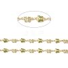 Handmade Eco-friendly Brass Butterfly Link Chain CHC-E025-15G-2