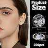 Cubic Zirconia Cabochons ZIRC-FG0001-09C-2