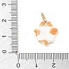 304 Stainless Steel Enamel Pendants SA-CBA08A6-09G-02-3