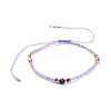Adjustable Nylon Thread Braided Beads Bracelets BJEW-JB04379-02-1