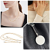 DIY 304 Stainless Steel Paperclip Chains Necklace/Bracelets Making Kits DIY-BBC0002-49-4