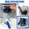 2Pcs 2 Colors Plastic & Nylon Brushes TOOL-CA0001-35-7