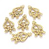 Alloy Teardrop Chandelier Component Links PALLOY-EA9733Y-AG-2
