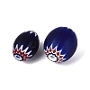 Handmade Millefiori Glass Barrel Beads LA-N002-19C-3