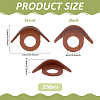 120Pcs PVC Eyelid KY-PH0002-25A-2