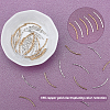 60Pcs 2 Colors Brass Tube Beads KK-PH0001-99-6