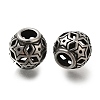 304 Stainless Steel European Beads STAS-D191-05F-AS-1