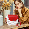 Handmade PU Leather Crochet Shoulder Bag Accessories Kits DIY-CL0002-52A-5
