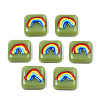 Opaque Resin Enamel Cabochons CRES-N031-033-2