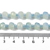 Natural Dyed White Jade Beads Strands G-H057-A22-08-5