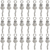 200Pcs Tibetan Style Zinc Alloy Pendants TIBEP-SC0003-11-1